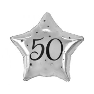 balon-foliowy-gwiazda-na-50-urodziny-srebrny
