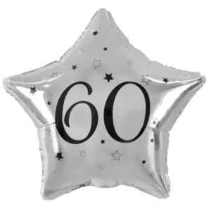 balon-foliowy-gwiazda-srebrny-na-60-urodziny